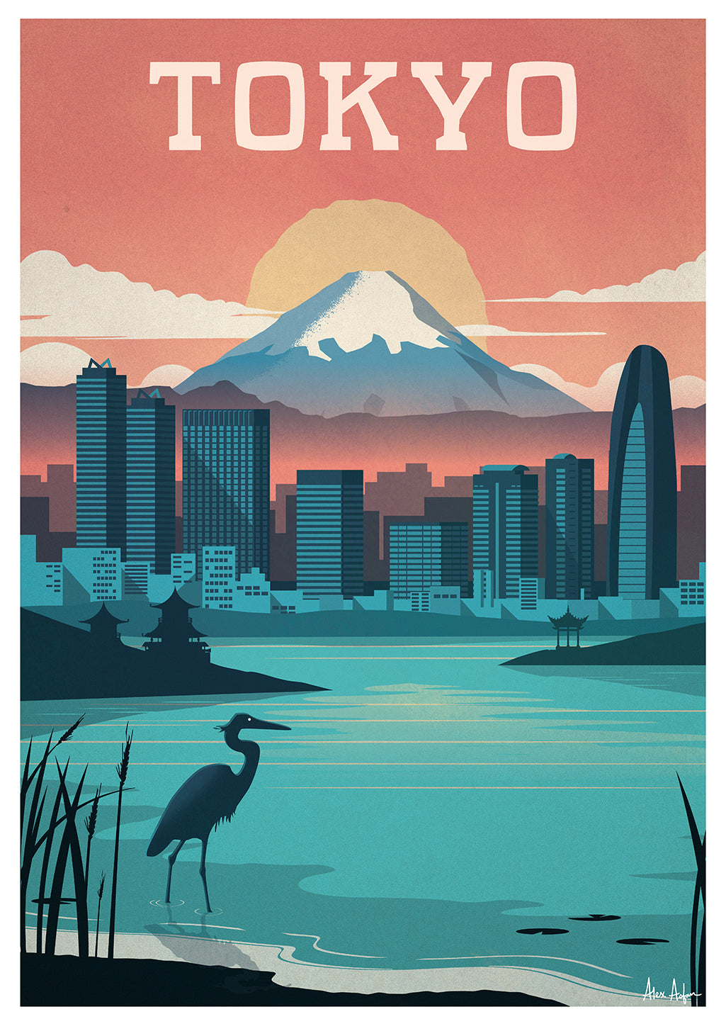 Affiche Paysage Japon – L'Atelier du Poster