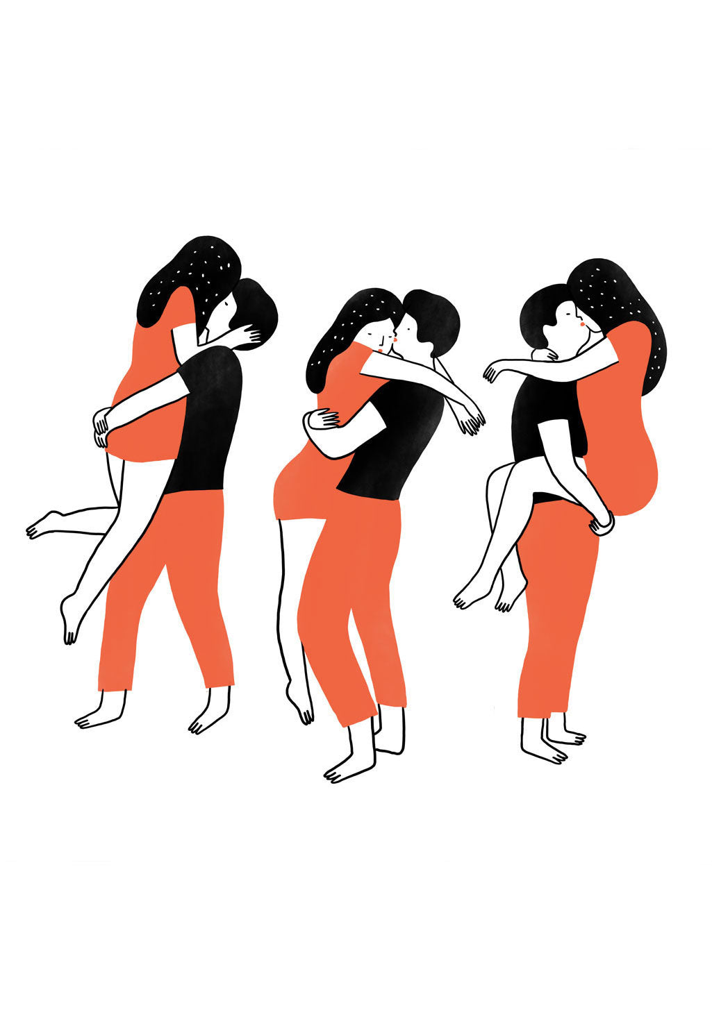 Red Panties by Agathe Sorlet Editioned artwork